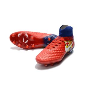 Kopačky Pánské Nike 2018 Magista Obra II Elite DF FG – Barcelona Červené